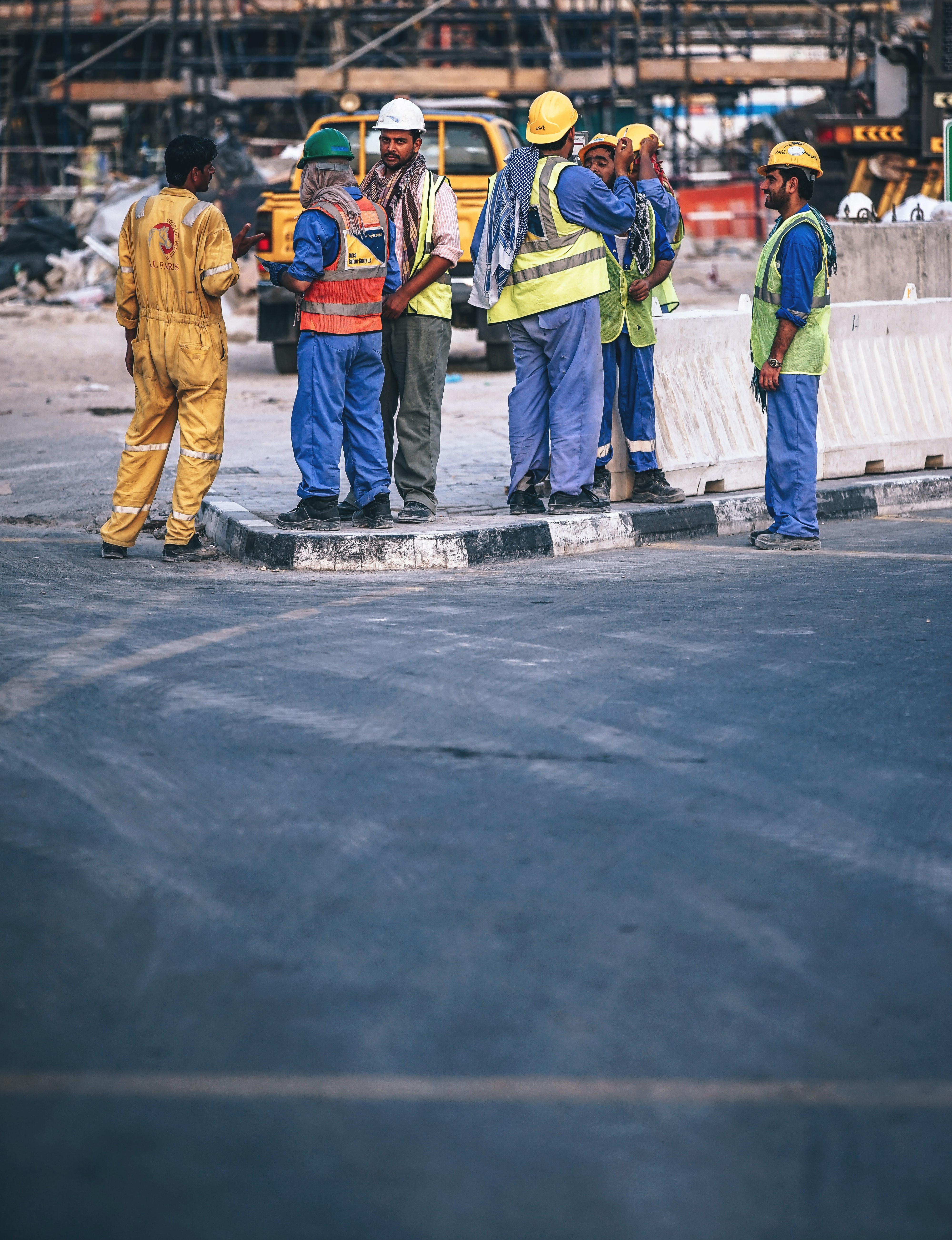 Workers Talking Cropped